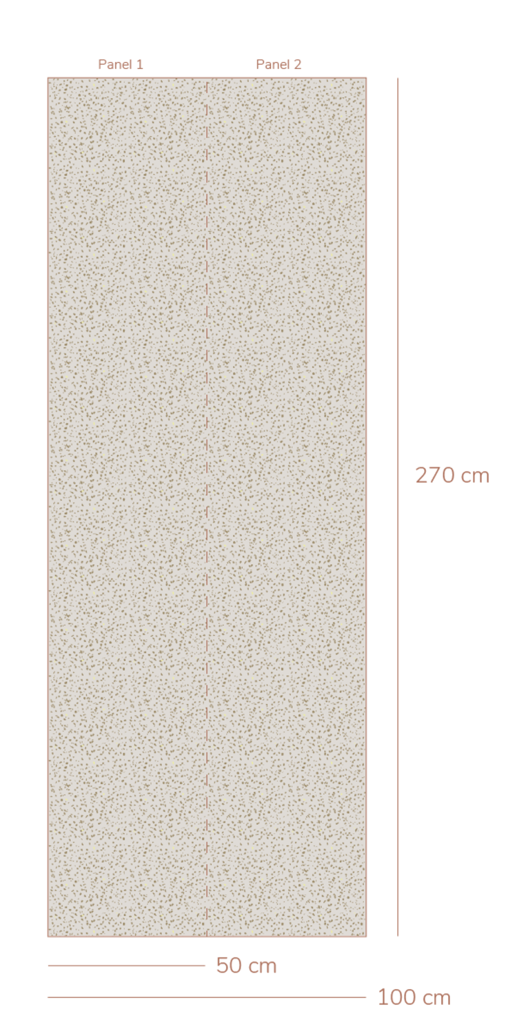 Bibelotte Bibelotte | Behang Terrazzo Olijf