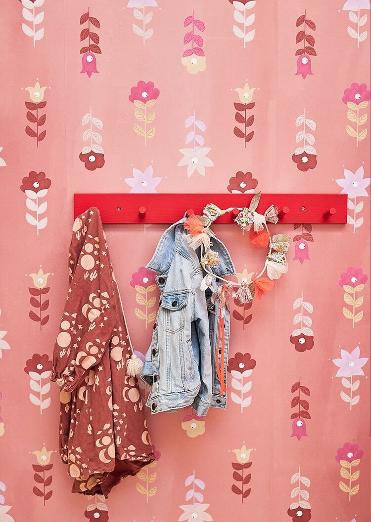 Bibelotte Bibelotte | Behang Bohemian roze