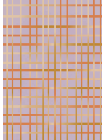 Bibelotte Bibelotte | Behang Grid roze