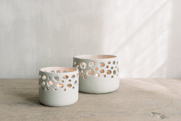 Leeff Leeff | Theelicht houder Timor L naturel