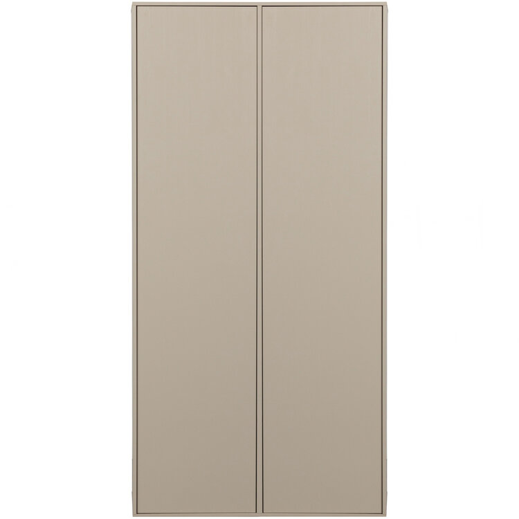 vtwonen vtwonen | Kast Daily double 200x100cm grenen dakargrau