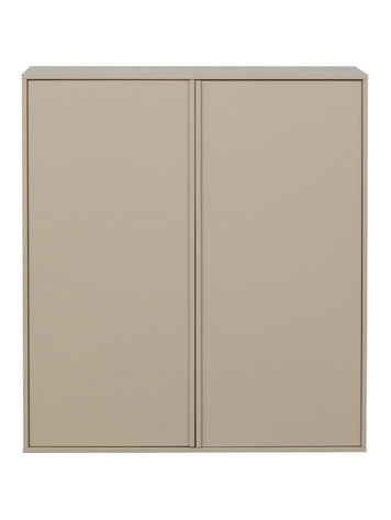 vtwonen vtwonen | Kast Daily double 110x100cm grenen dakargrau