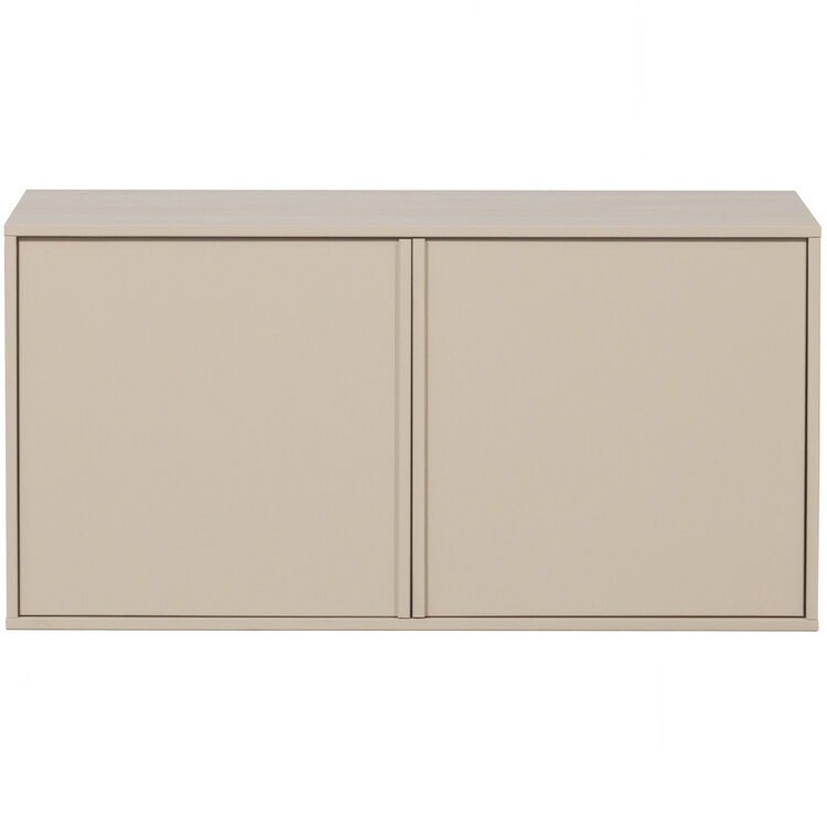 vtwonen vtwonen | Kast Daily double 50x100cm grenen dakargrau