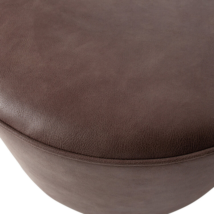 vtwonen vtwonen | Poef Coffee ecoleer warm bruin