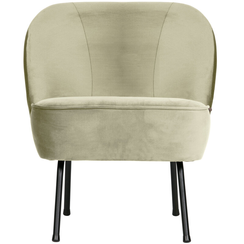 Be Pure Home BePureHome | Fauteuil Vogue fluweel pistache