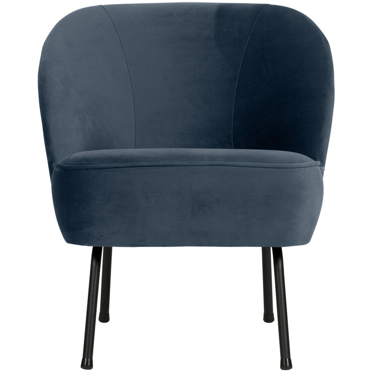 WOOOD BePureHome | Fauteuil Vogue fluweel teal