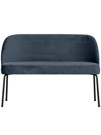 WOOOD BePureHome | Eetbank Vogue fluweel teal