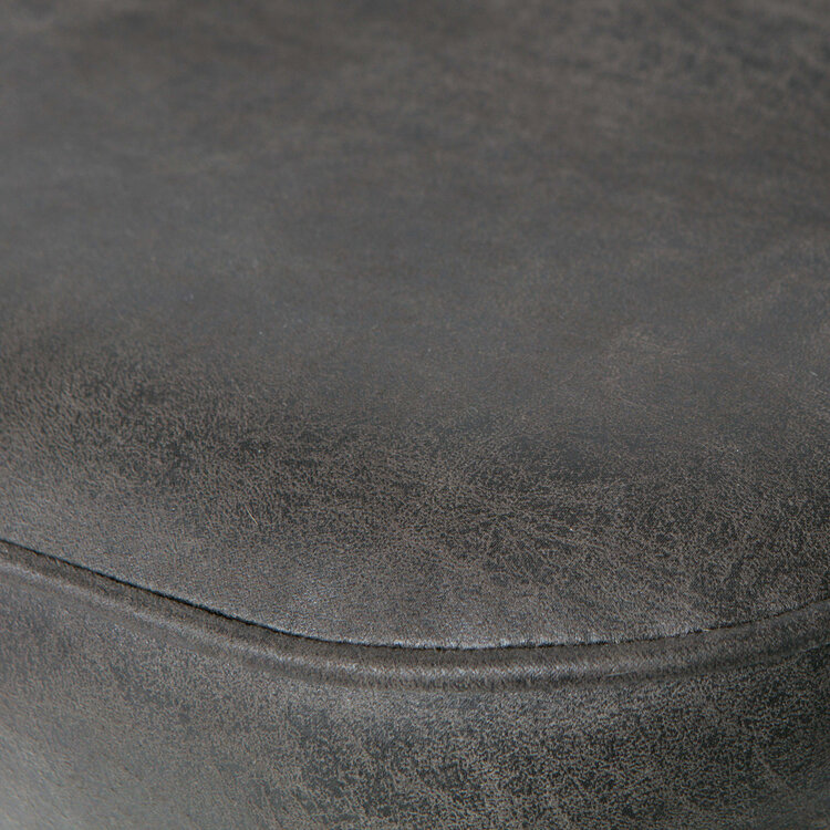 WOOOD BePureHome | Barstoel Vogue 80cm leer zwart