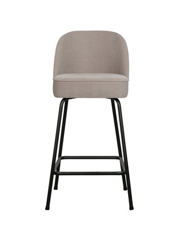 WOOOD BePureHome | Barstoel Vogue 65cm geweven stof zand