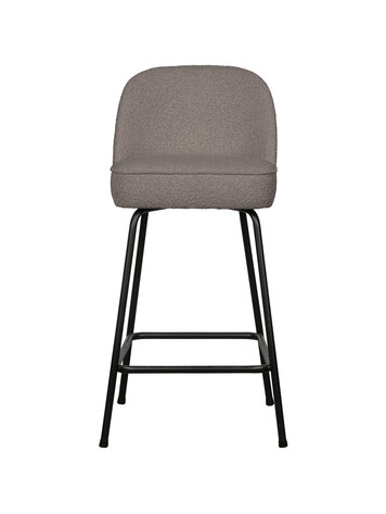 WOOOD BePureHome | Barstoel Vogue 65cm bouclé nougat