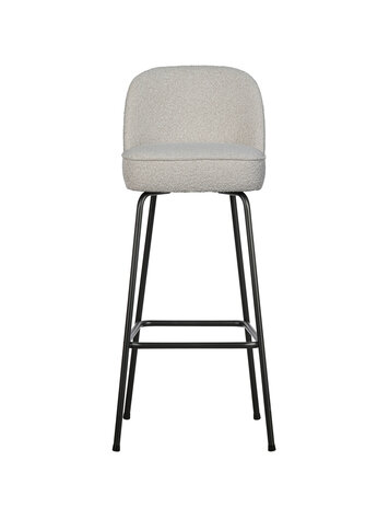 WOOOD BePureHome | Barstoel Vogue 80cm bouclé naturel