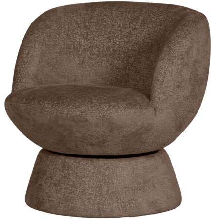 Be Pure Home BePureHome | Draaifauteuil Shuffle espresso