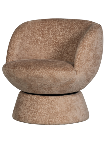 WOOOD BePureHome | Draaifauteuil Shuffle naturel