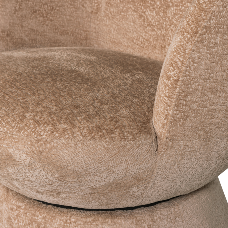 WOOOD BePureHome | Draaifauteuil Shuffle naturel