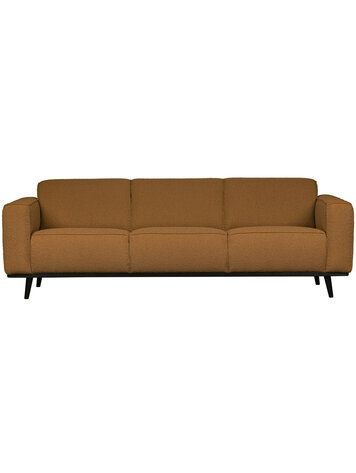 WOOOD BePureHome | 3-zits bank Statement 230cm bouclé butter