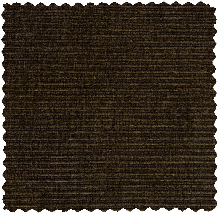 WOOOD BePureHome | 3-zits bank Statement 230cm brede platte rib warm groen