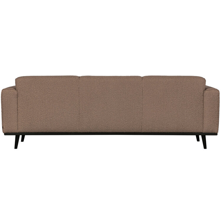 WOOOD BePureHome | 3-zits bank Statement 230cm bouclé nougat