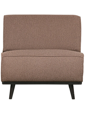 WOOOD BePureHome | 1-zits element Statement bouclé nougat