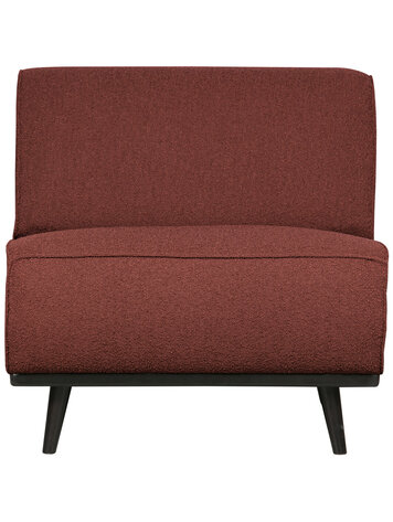 WOOOD BePureHome | 1-zits element Statement bouclé chestnut