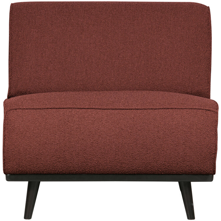 WOOOD BePureHome | 1-zits element Statement bouclé chestnut