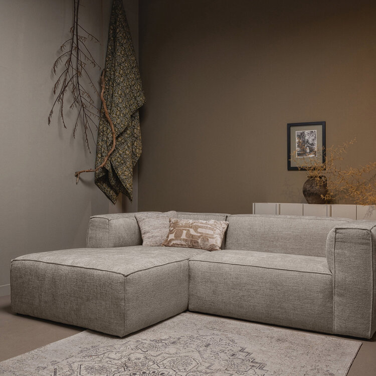 WOOOD. Woood | Bean chaise longue links grove melange travertin