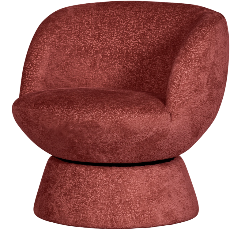 Be Pure Home BePureHome | Draaifauteuil Shuffle ruby