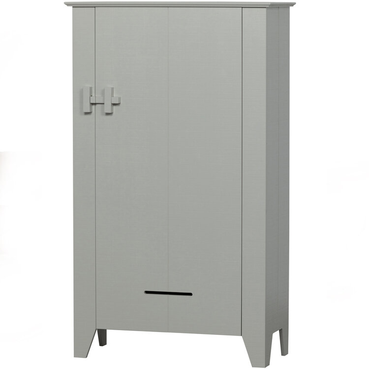 WOOOD. Woood | Boerenkast Gijs bezaagd grenen mist