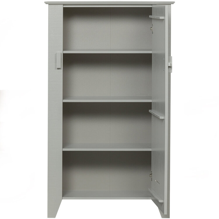 WOOOD. Woood | Boerenkast Gijs bezaagd grenen mist