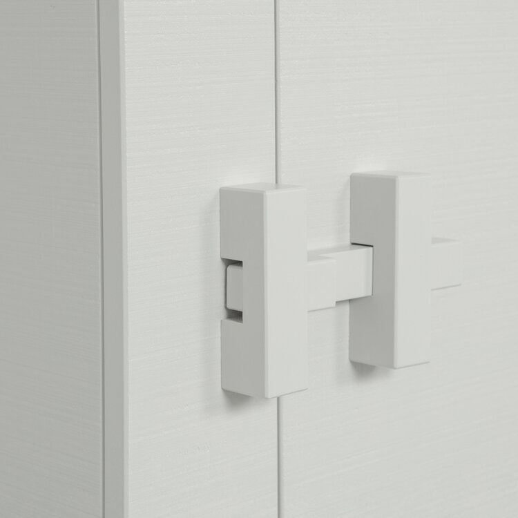 WOOOD. Woood | Boerenkast Gijs bezaagd grenen mist