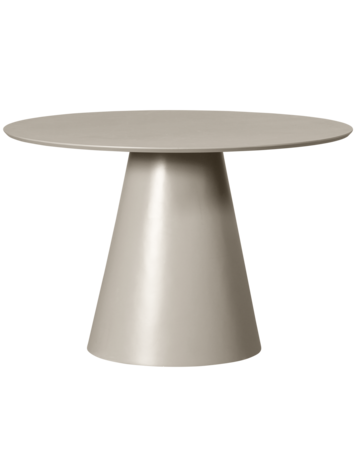 WOOOD. Woood | Jorre eettafel mdf antique beige  Ø120cm