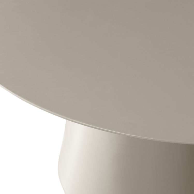 WOOOD. Woood | Jorre eettafel mdf antique beige  Ø120cm