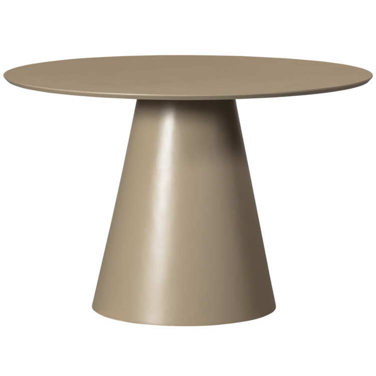 WOOOD. Woood | Jorre eettafel mdf militair bruin Ø120 cm