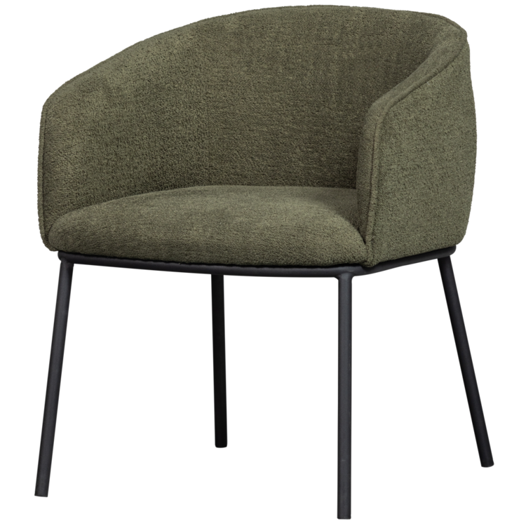 WOOOD. Woood | Leon eetkamerstoel forest green