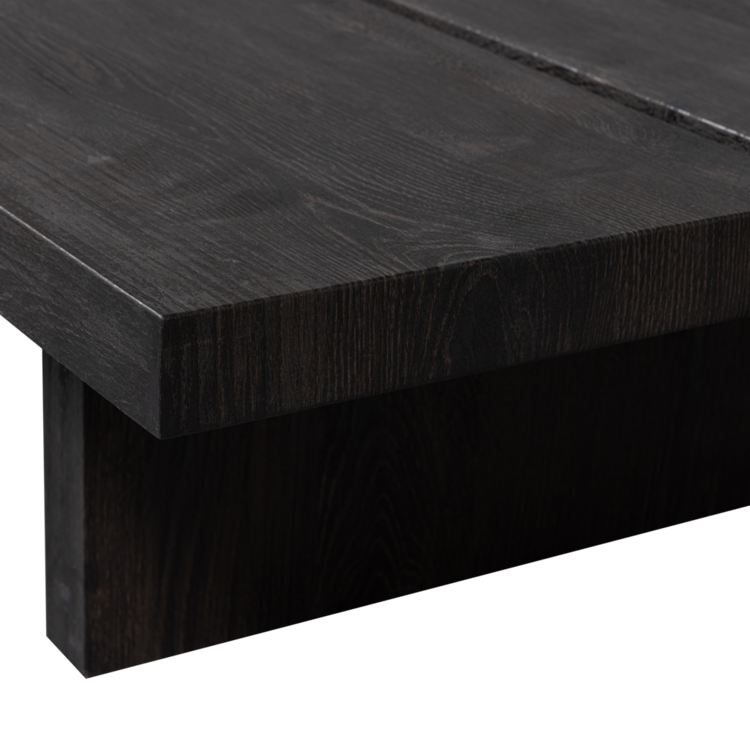 WOOOD. Woood | Lion salontafel mdf donkerbruin 140x60 cm