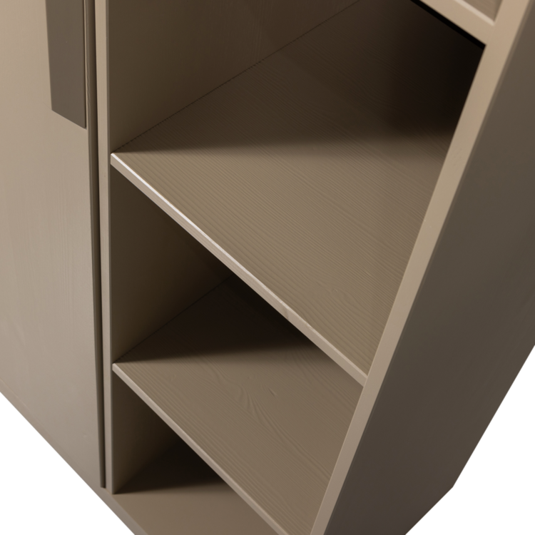 WOOOD. Woood | Opbergkast Lowen grenen mud (fsc)