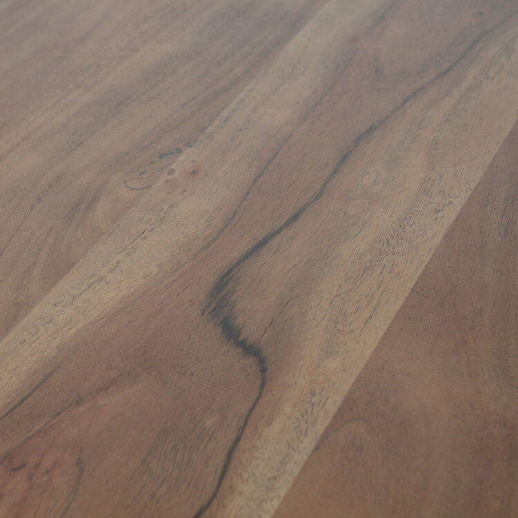 WOOOD. Woood | Eettafel Maggie metaal/mango hout zwart