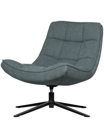 WOOOD. Woood | Draaifauteuil Maudi blue stone