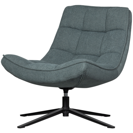 WOOOD2 Woood | Draaifauteuil Maudi blue stone