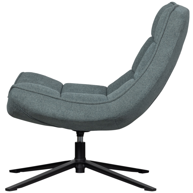 WOOOD. Woood | Draaifauteuil Maudi blue stone