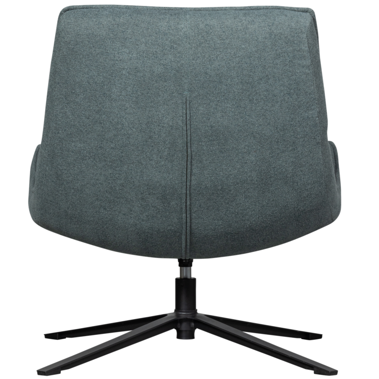 WOOOD. Woood | Draaifauteuil Maudi blue stone