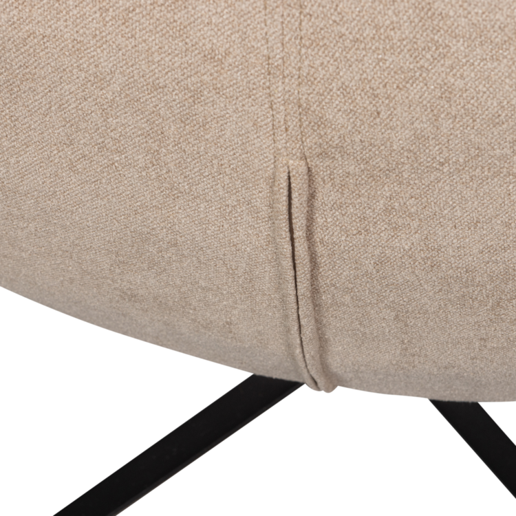 WOOOD. Woood | Draaifauteuil Maudi naturel