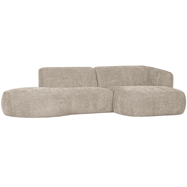 WOOOD. Woood | Polly chaise longue rechts zand
