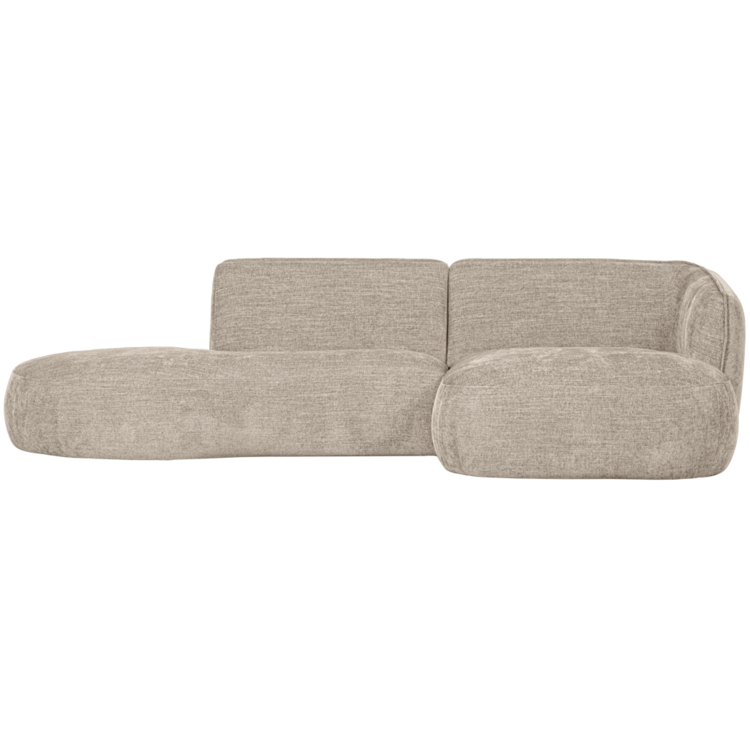 WOOOD. Woood | Polly chaise longue rechts zand