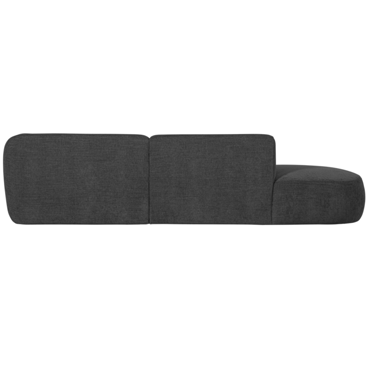 WOOOD. Woood | Polly chaise longue rechts grijs