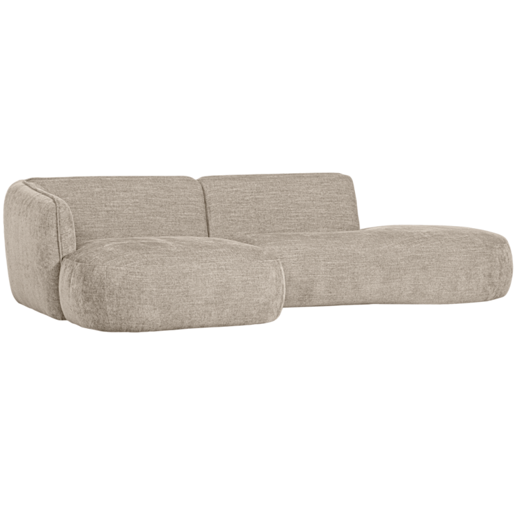 WOOOD. Woood | Polly chaise longue links zand
