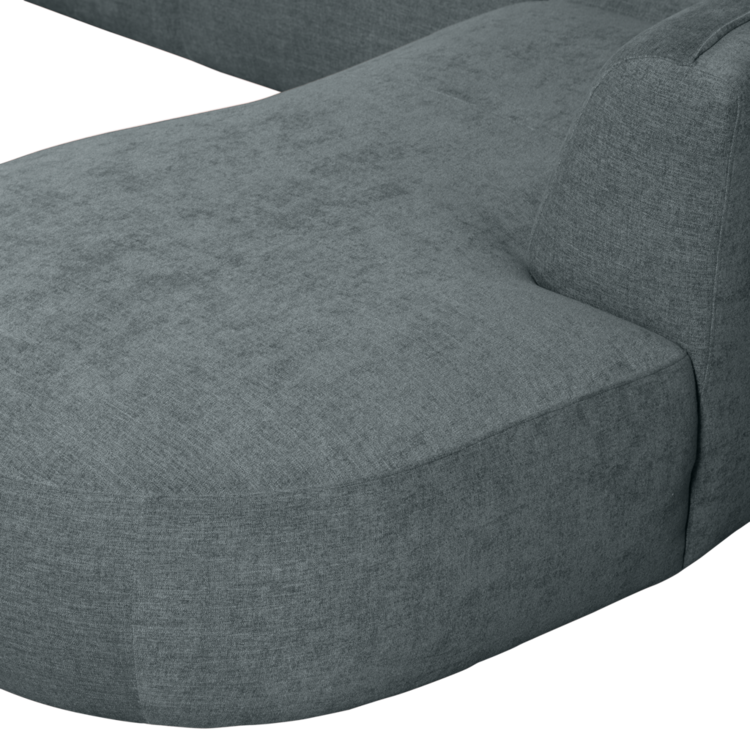 WOOOD. Woood | Polly bank u-vorm rechts blauw/groen