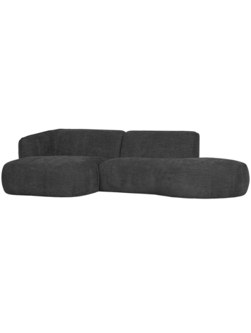 WOOOD. Woood | Polly chaise longue links grijs