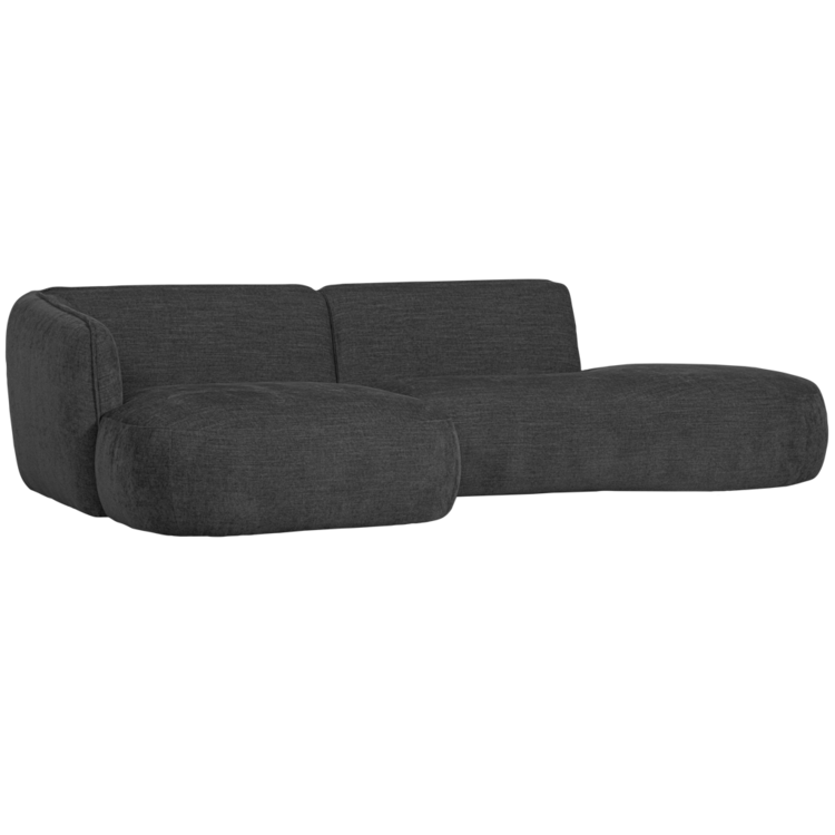 WOOOD. Woood | Polly chaise longue links grijs