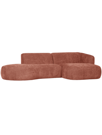 WOOOD. Woood | Polly chaise longue rechts roze