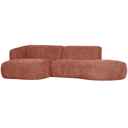 WOOOD1 Woood | Polly chaise longue links roze